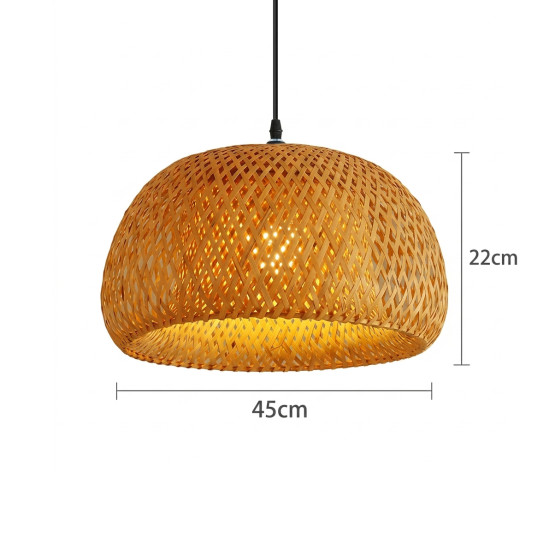 Straw Chandelier L